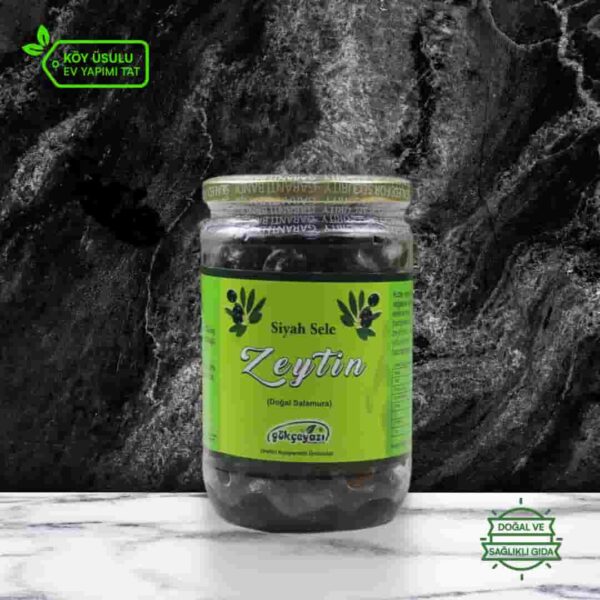 Siyah Sele Zeytin 240 Gr