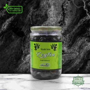 Siyah Sele Zeytin 650 Gr