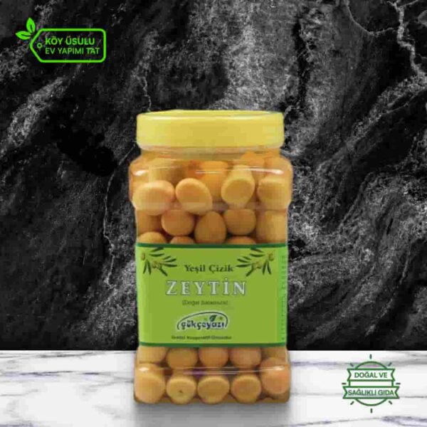 Yeşil Çizik Zeytin 1075 Gr